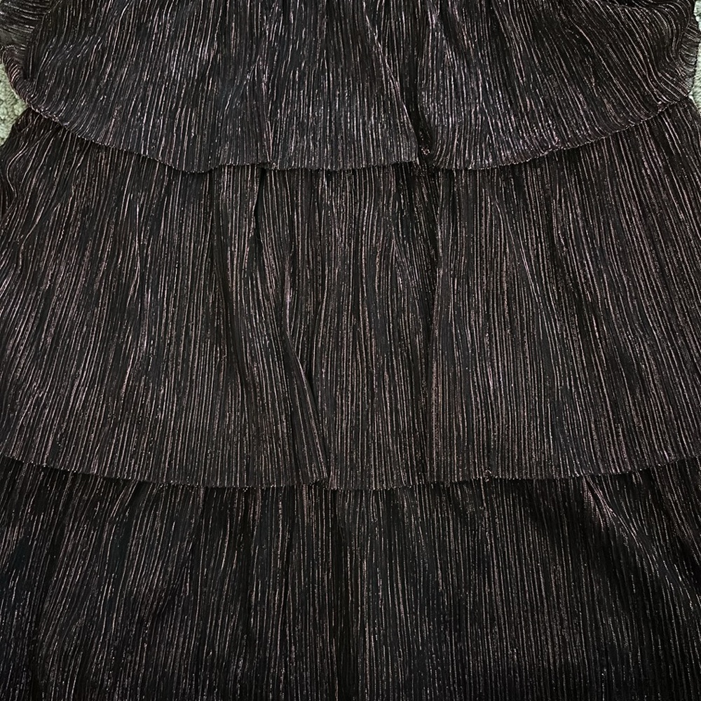SOCIALITE RUFFLE TIERED MINI DRESS - Picture 3 of 4